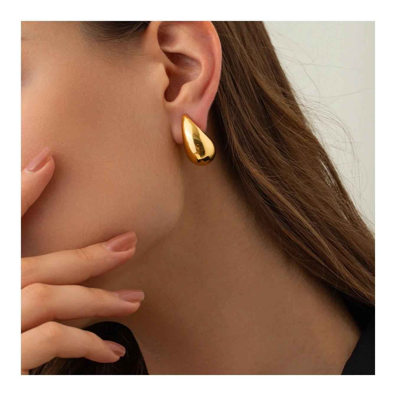 Orecchini Goccia Oro - Image 5