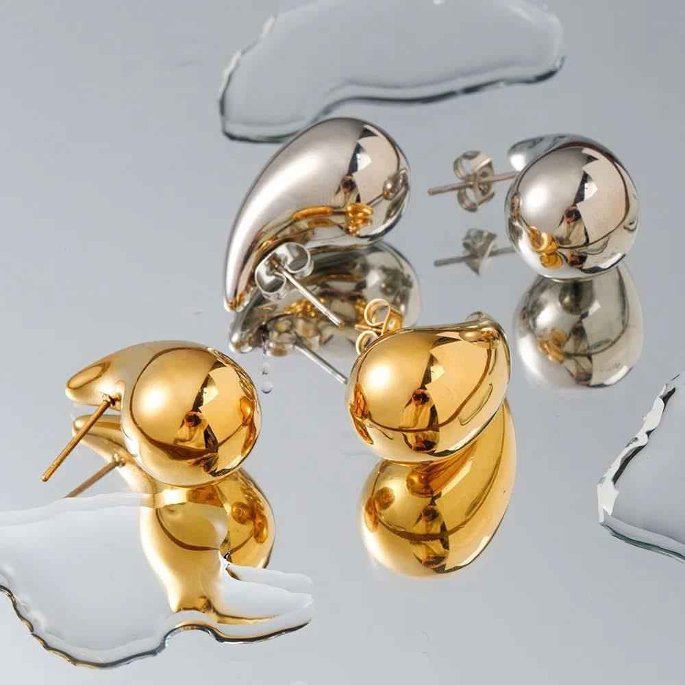 Orecchini Goccia Oro - Image 8