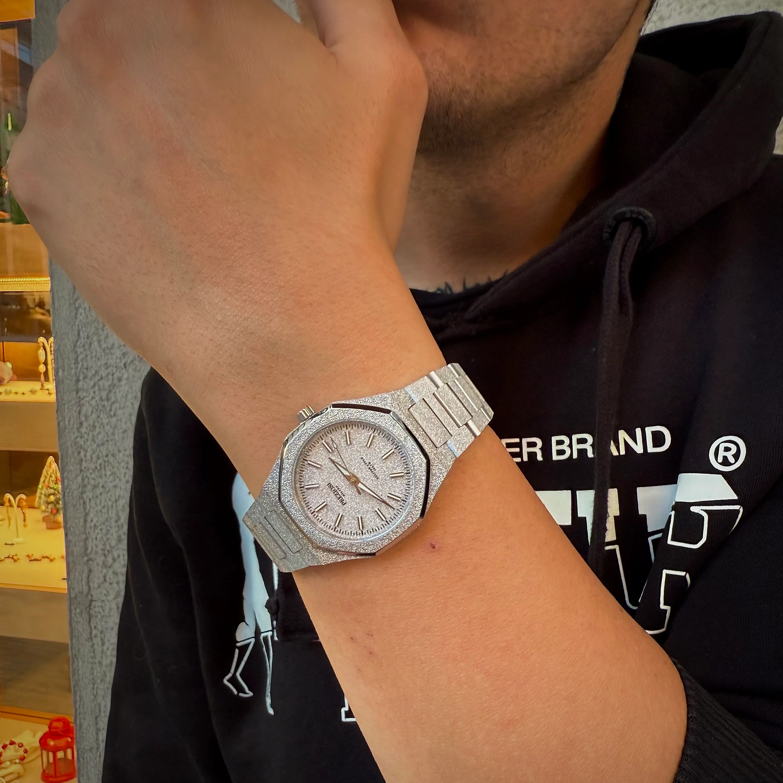 Preziosi Milano Eclipse Full Silver 34mm - Image 13