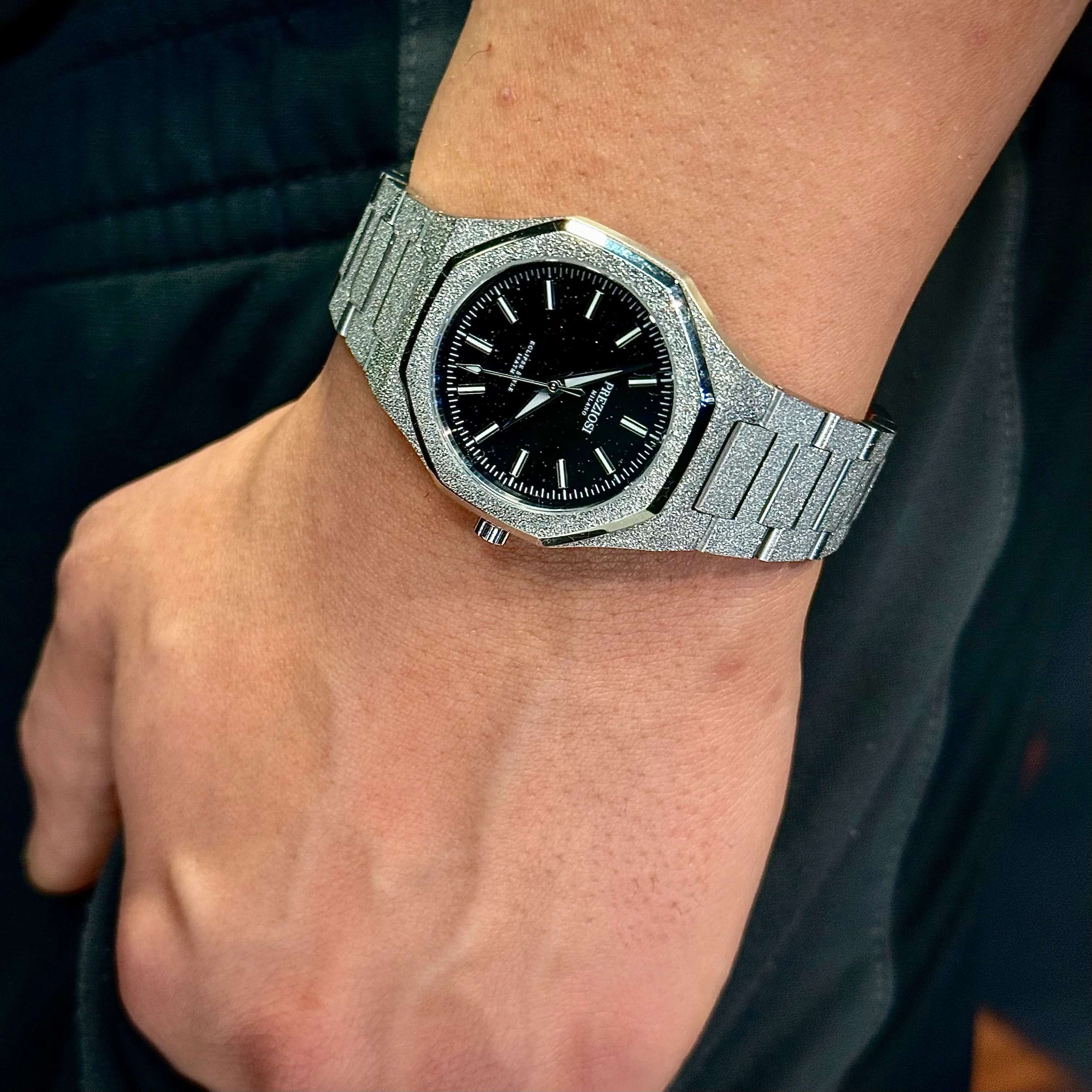 Preziosi Milano Eclipse Silver Black Stars 34mm - Image 11