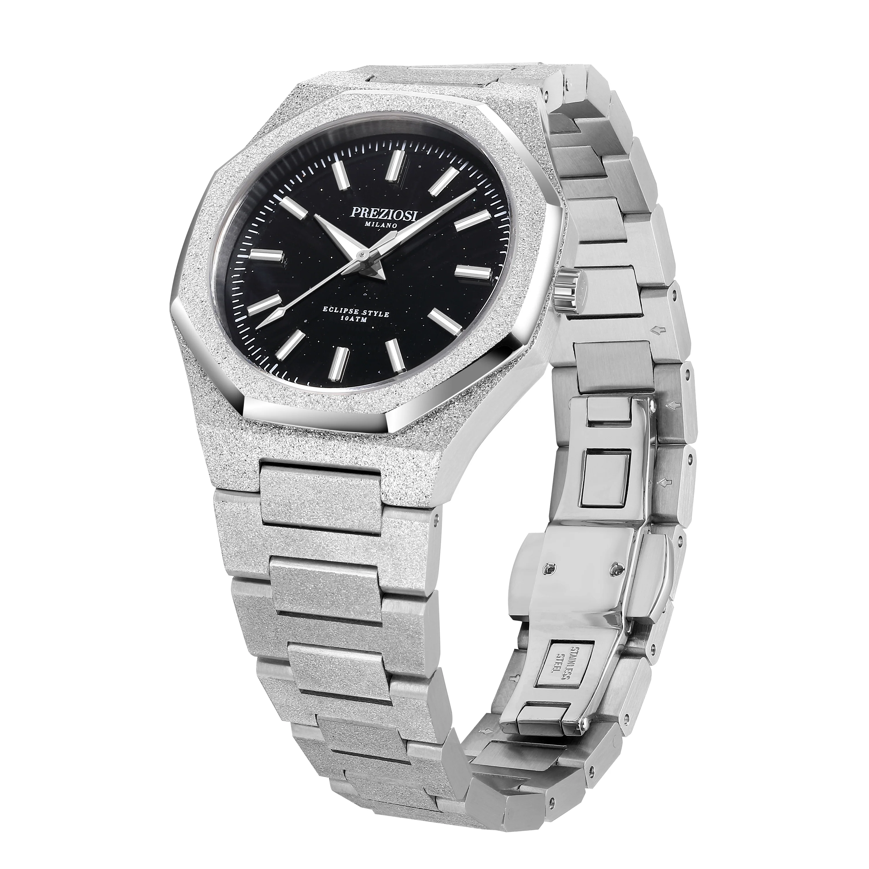 Preziosi Milano Eclipse Silver Black Stars 34mm - Image 3