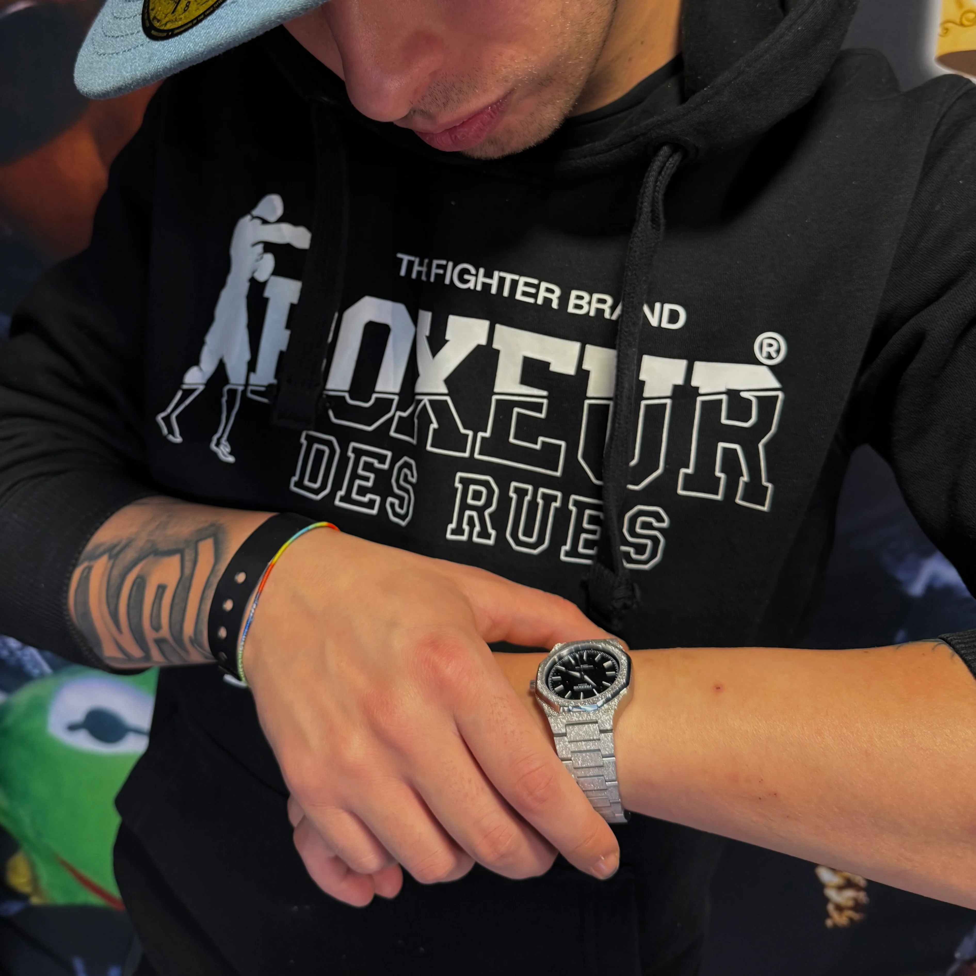 Preziosi Milano Eclipse Silver Black Stars 34mm - Image 4