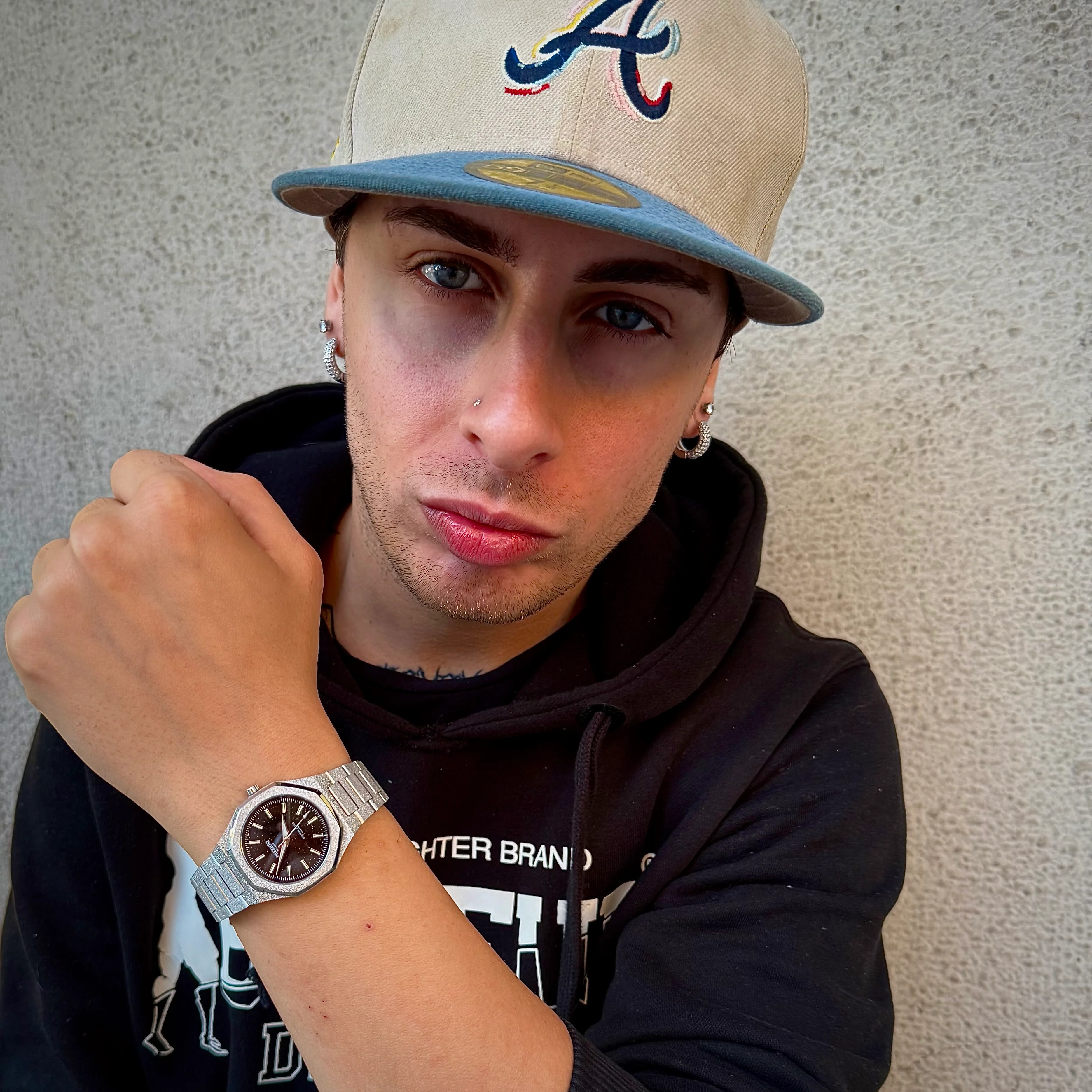 Preziosi Milano Eclipse Silver Black Stars 34mm - Image 9