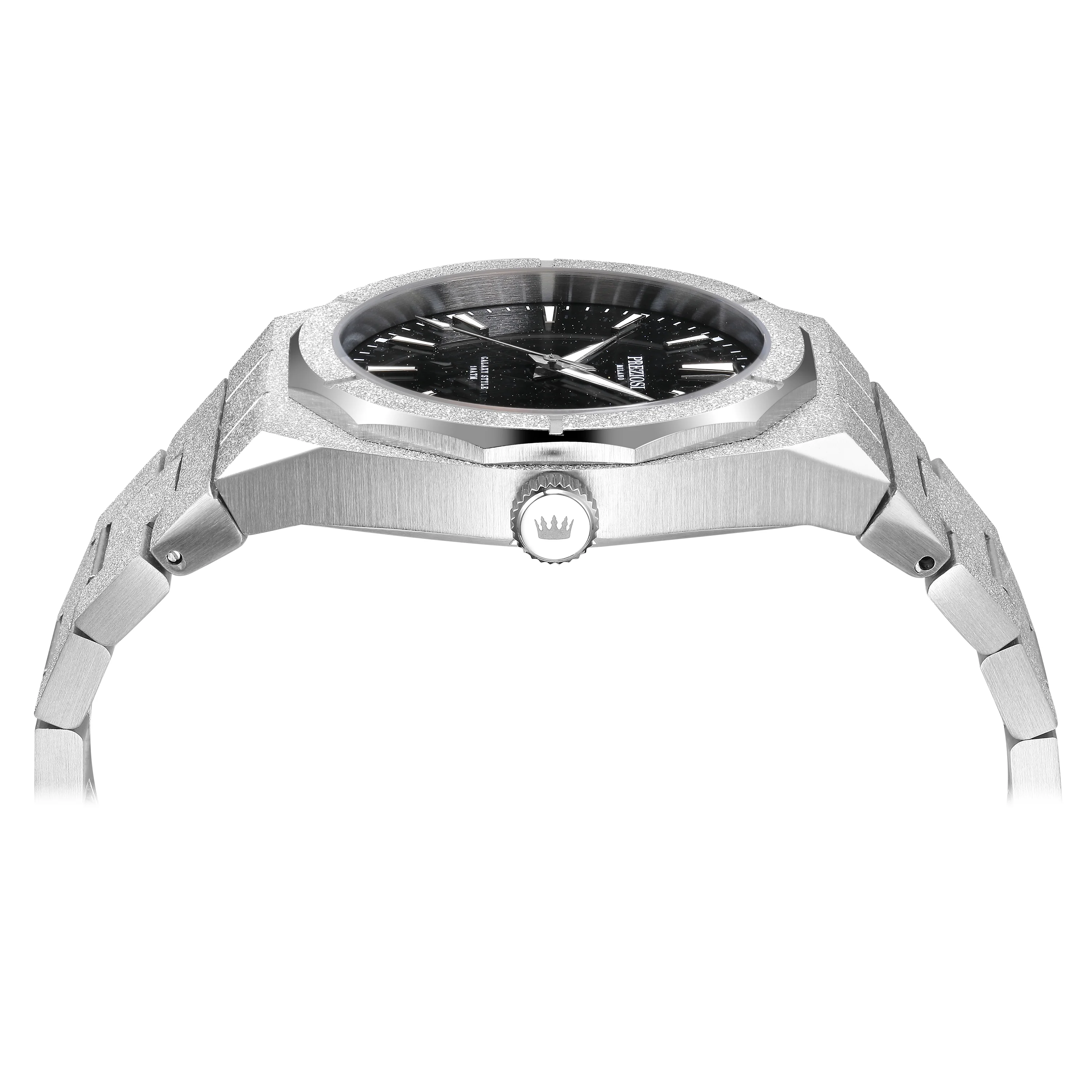 Preziosi Milano Galaxy Silver Black Stars 42mm - Image 3
