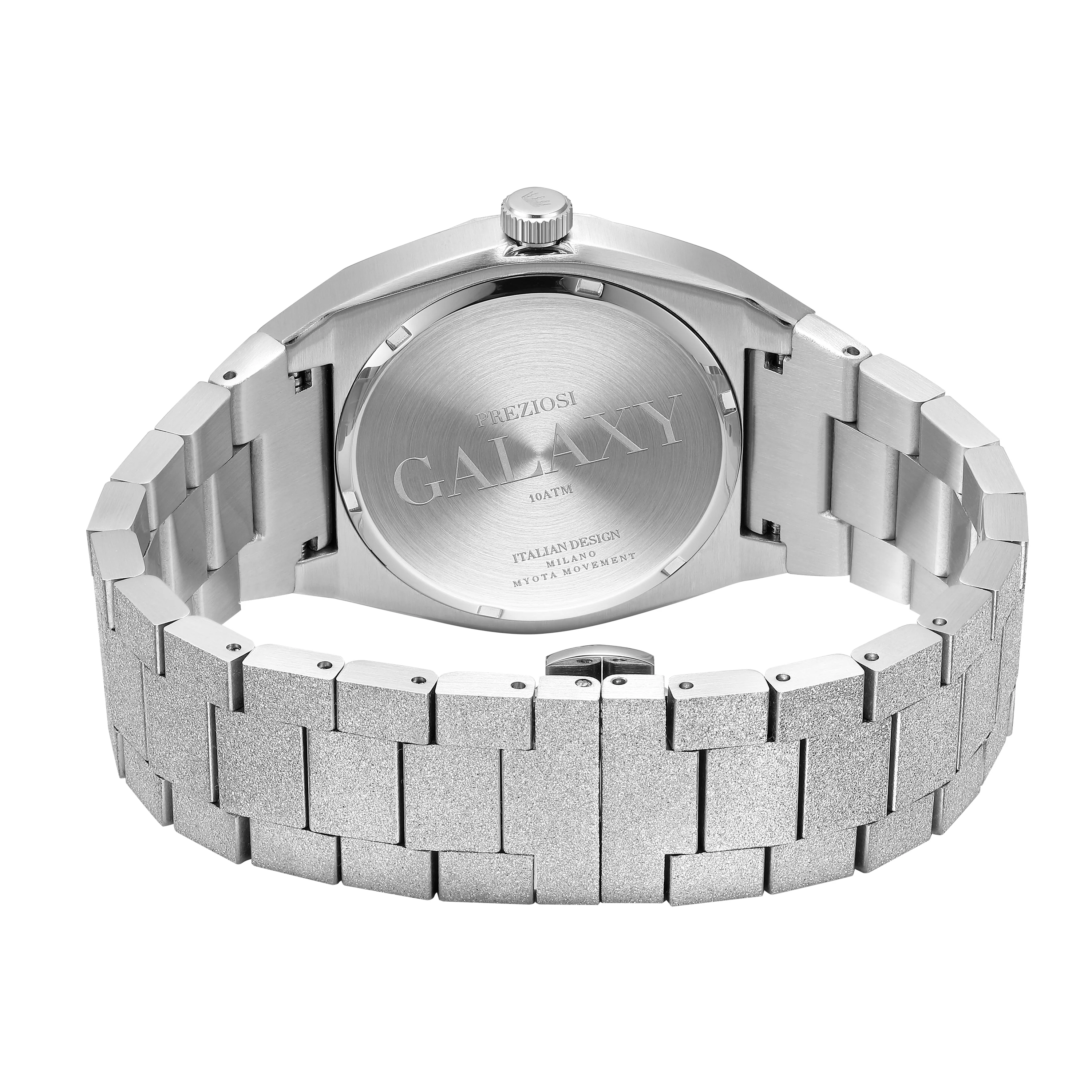 Preziosi Milano Galaxy Silver Black Stars 42mm - Image 4