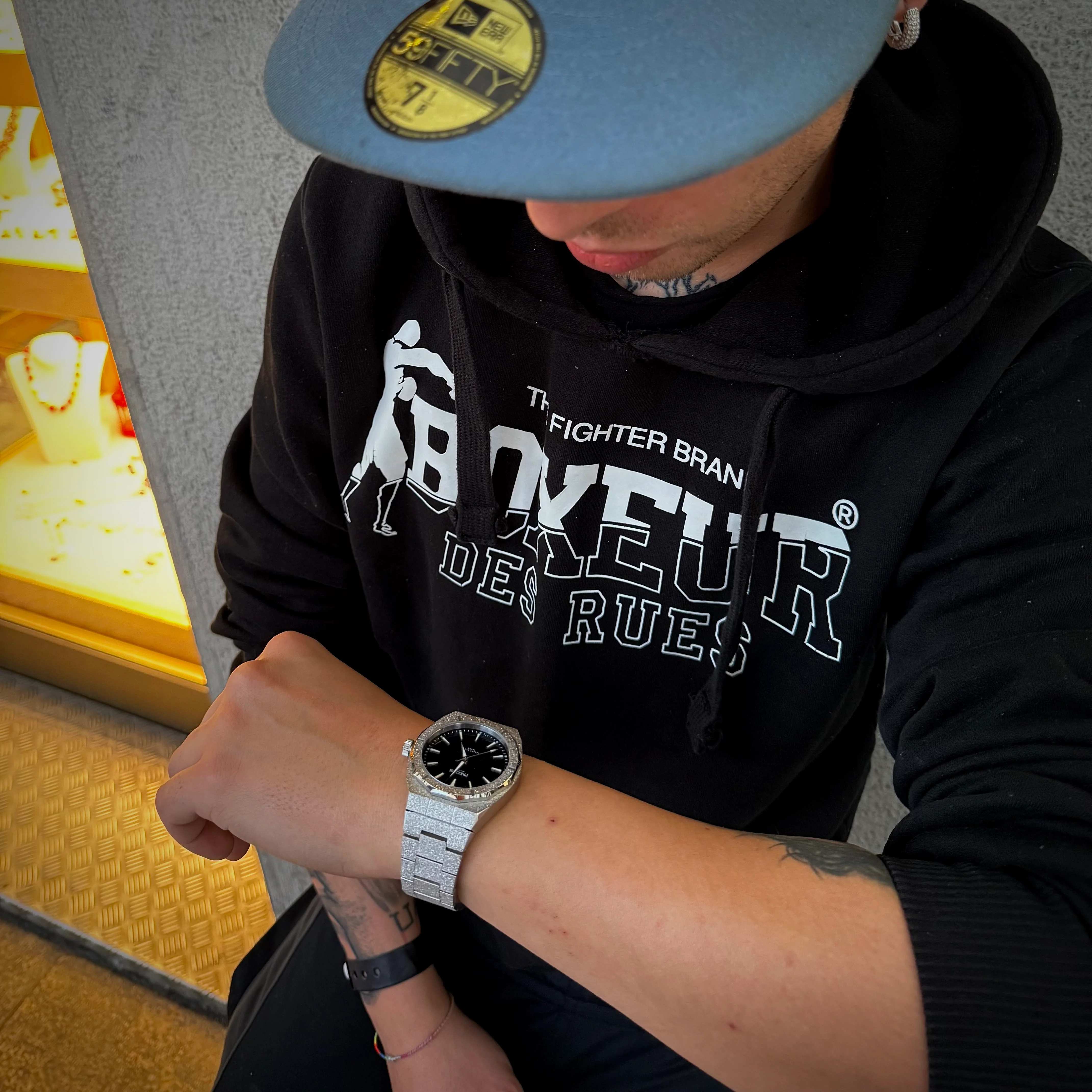 Preziosi Milano Galaxy Silver Black Stars 42mm - Image 6